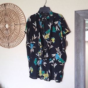 XL Floral Blouse